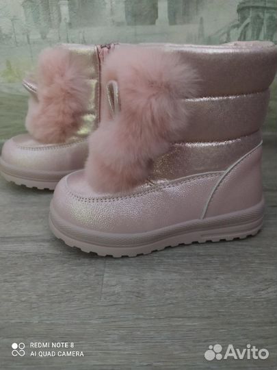 Сапожки зимние новые