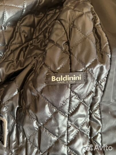 Пальто Baldinini с натуральным мехом бу