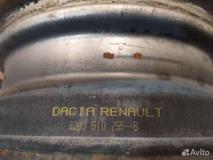 Диски на renault logan r15