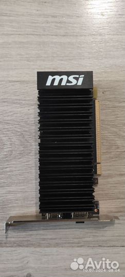 Видеокарта MSI GeForce GT 1030 2GH LP OC