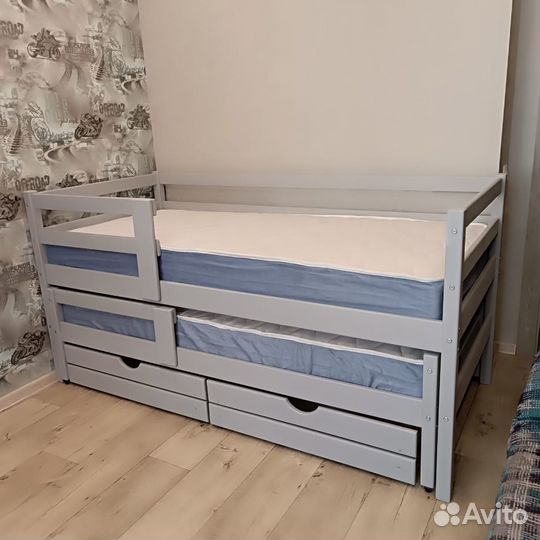 Кровать детская двуспальная Софа 2. Цвет на выбор