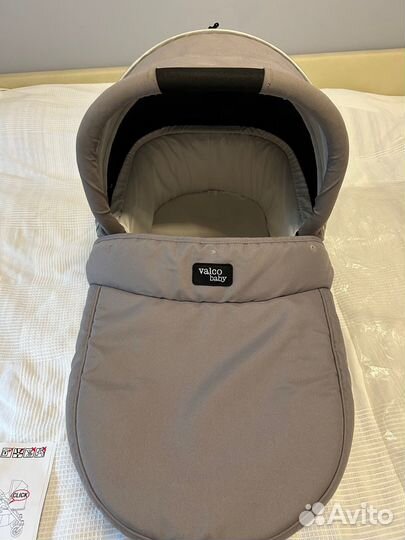 Люлька valco baby snap 4 серая