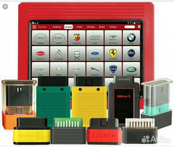 Мультимарочный сканер Launch X-431 PRO (безлимит)