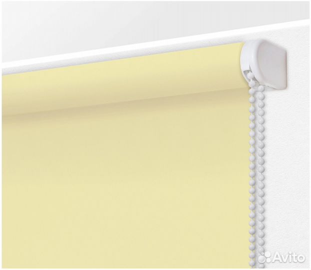 Рулонные шторы Плайн бежевый 50 см