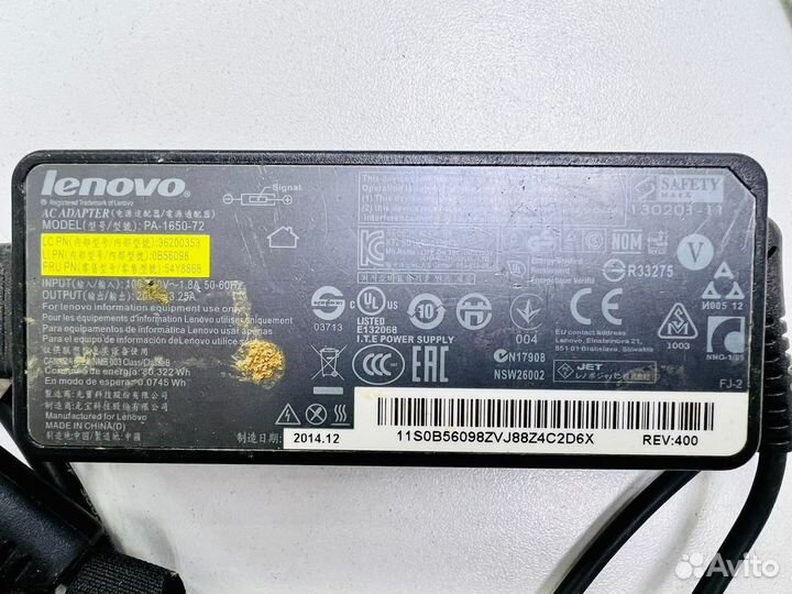 Блок питания Lenovo Pa-1650-72