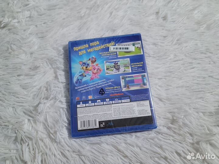 PS4. Щенячий Патруль. Новый диск, в плёнке