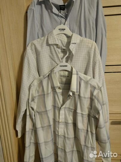 Рубашки для мальчика рост 158,цена за 3 шт