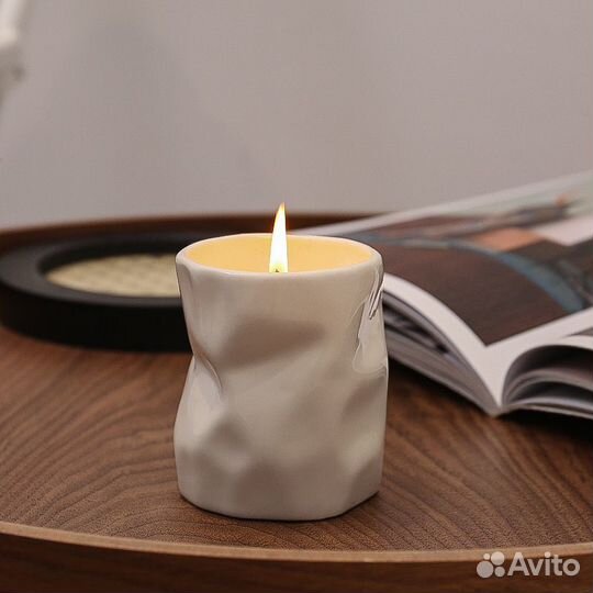 Свеча ароматическая в стеклянной