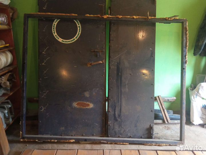 Ворота и калитка бу