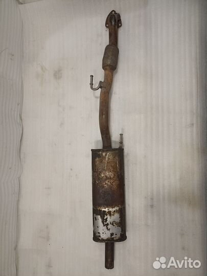 Приемная труба глушителя VW polo 5 седан