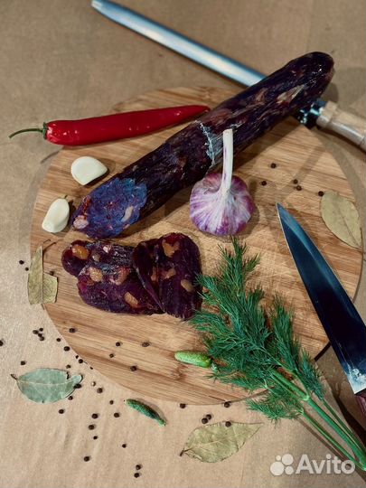 Конская колбаса махан, казы