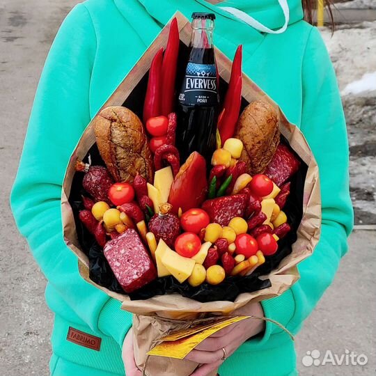 Съедобные букеты. Подарок