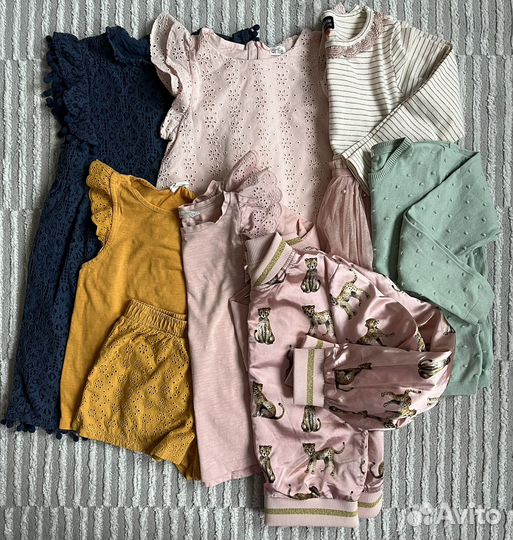Пакет вещей для девочки 122/128