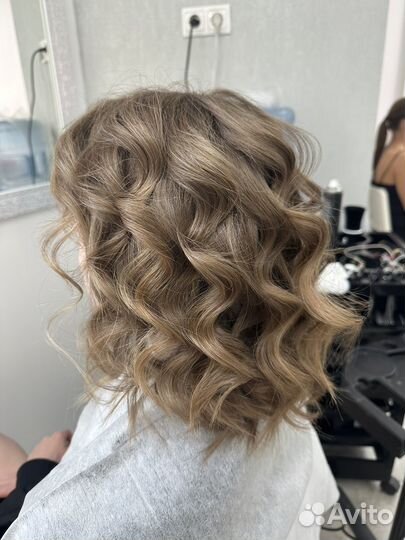 Окрашивание волос kydra/Кератин greymy