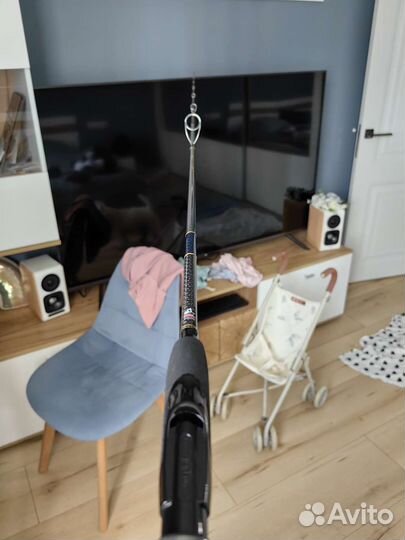 Спининг Zetrix Avalanche +приманки + катушка