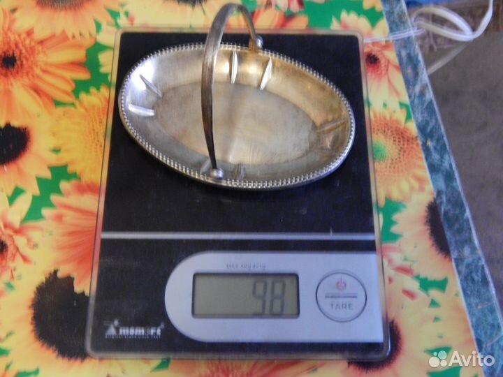 Конфетница. Лимонница. серебро