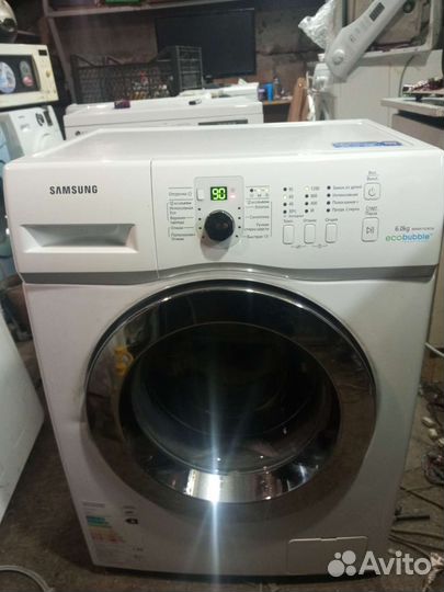 Samsung wf6mf1r2w2w 6кг узкая 45см доставка