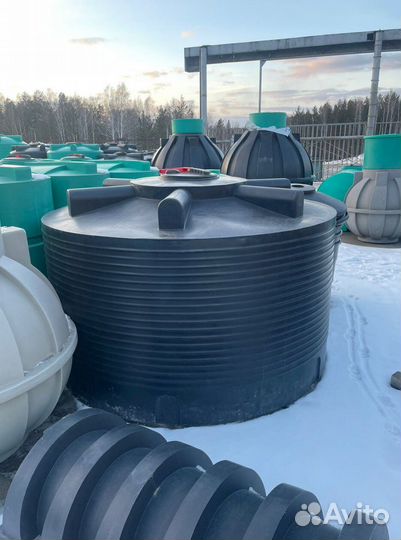 Пластиковая емкость для воды 5500 л