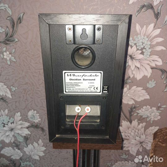 Колонки Wharfedale Obsidian 600 тылы