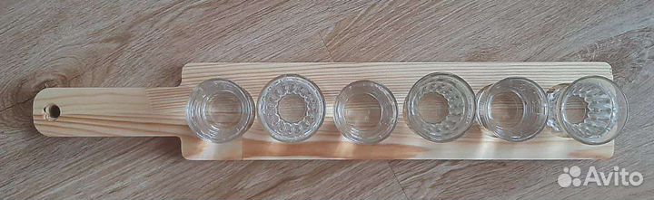 Подставка для стопок. Подставка для рюмок.сет