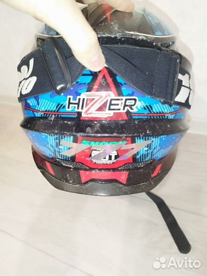 Кроссовый шлем hizer