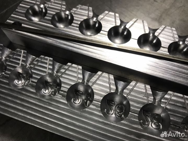 Форма чпу для литья грузил (Чебурашка разб. 18-32)