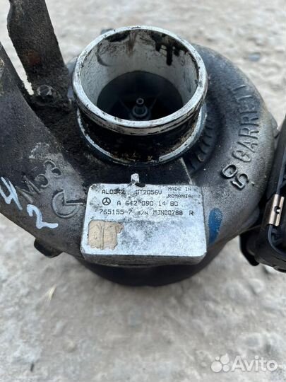 Турбина Mercedes дизель OM642 W164 W251 X164