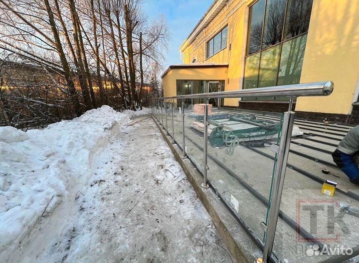 Перила для лестниц из нержавеющей стали