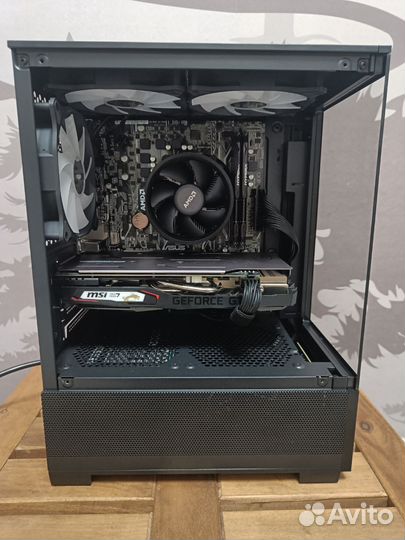 Компьютер Ryzen 5 1600 GTX 1660