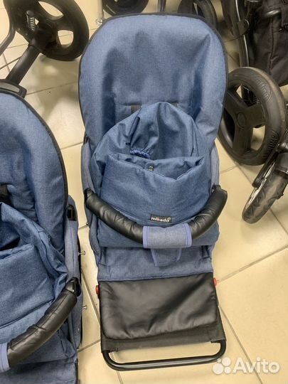 Коляска для двойни mikado