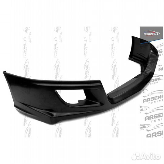 Юбка переднего бампера Honda Accord 8 Mugen Style