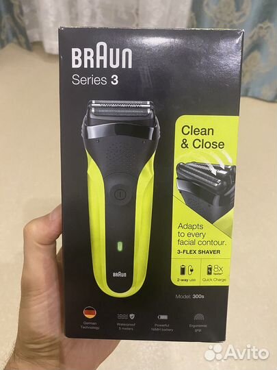 Бритва электрическая braun 3