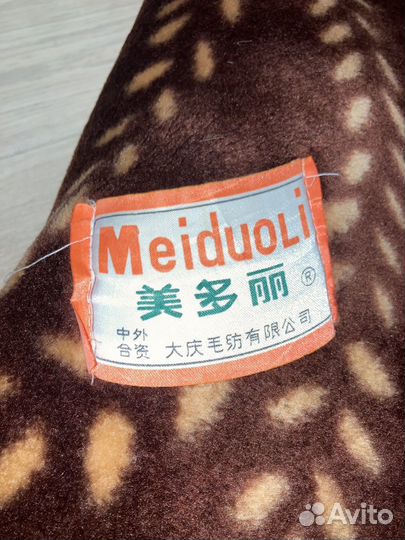 Плед одеяло покрывало мех Китай