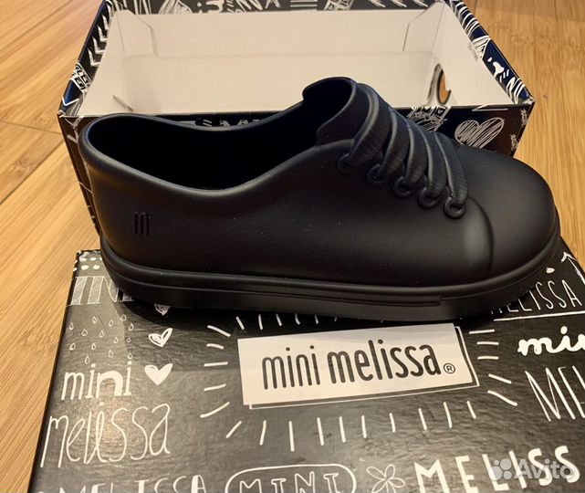 Детские кеды mini melissa