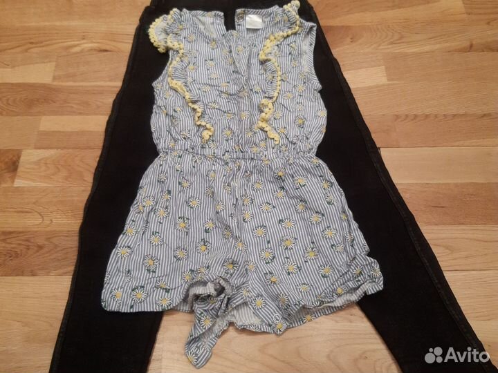 Вещи для девочки пакетом 116-122