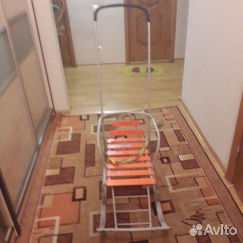 Детские санки коляска бу в хорошем состоянии