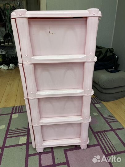 Комод детский пластиковый