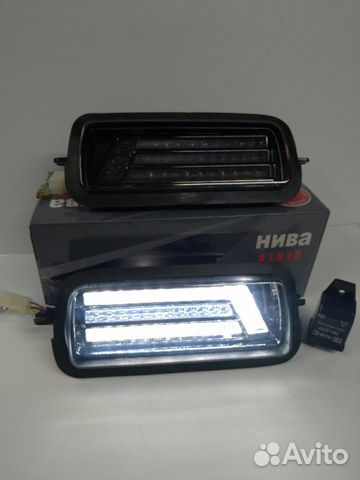 Led надфарники на ниву