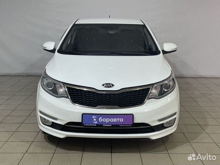 Kia Rio 1.6 МТ, 2016, 145 436 км