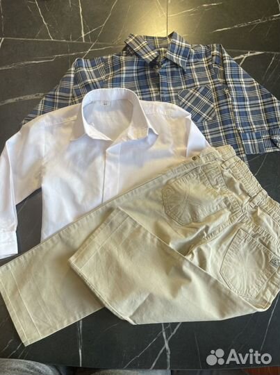 Детские вещи для мальчика (6 мес до 1,5) пакетом