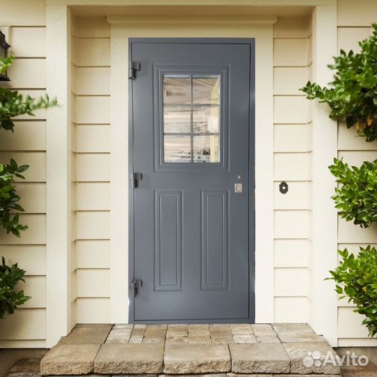 Дверь входная деревянная утеплённая. Север-М33