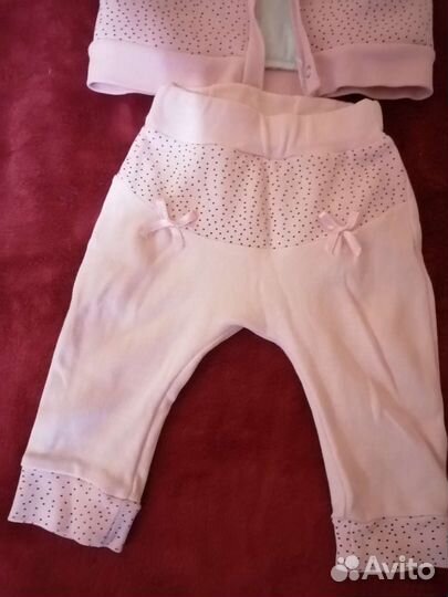 Жилетка и штаны для девочки