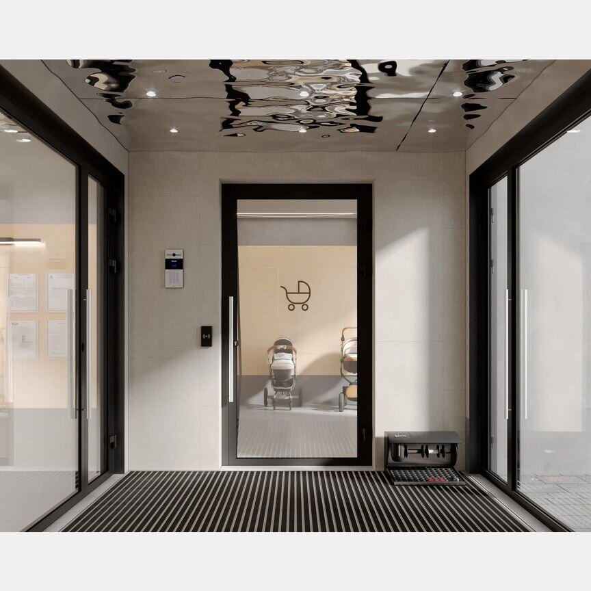 1-к. квартира, 43 м², 3/23 эт.