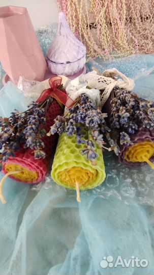 Свечи из натурального воска