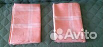 Скатерть СССР новая лен 2 шт