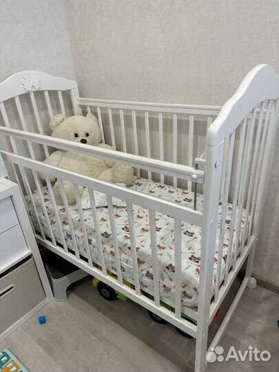 Детская кровать с матрасом Incanto