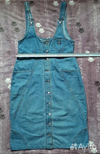 Джинсовый сарафан