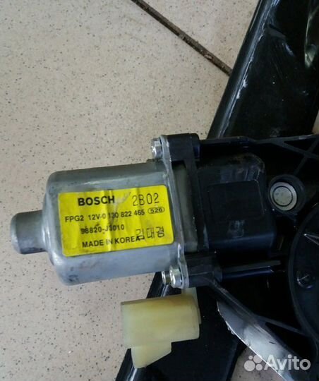 Стеклоподъемник передней левой двери Chevrolet Ave