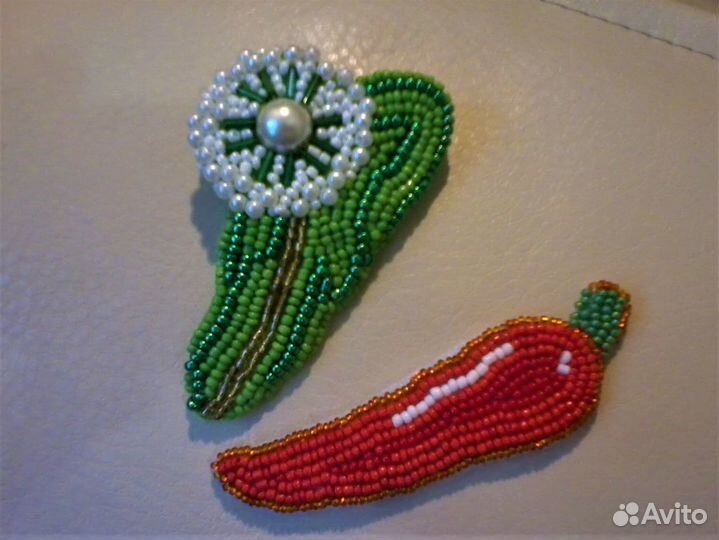 Броши ручной работы