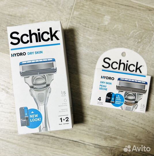 Schick бритва + картриджи USA
